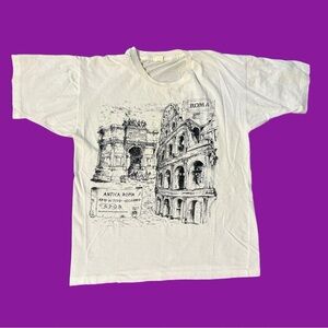 Y2K Vintage Rome Coliseum Tee